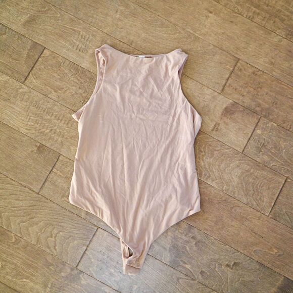 Skims‎ Bodysuit Essential Sleeveless Crew Neck One Piece Top Sienna Size 2X - Picture 4 of 6